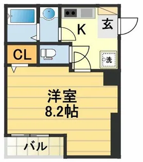 ウエストドリーム桂川【403号室】の間取り