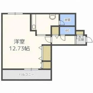 MODULOR南円山【3階】の間取り