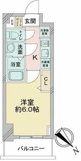 アステリ鶴舞テーセラ【15階】の間取り