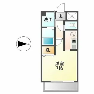 メゾン菊屋【2階】の間取り