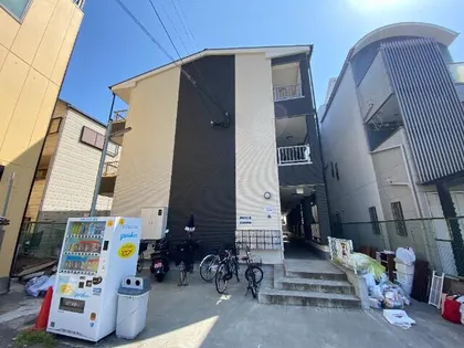大阪府大阪市東住吉区公園南矢田3丁目【アパート】の外観