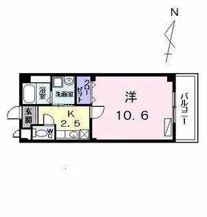 シームリー・ハウス【2階】の間取り