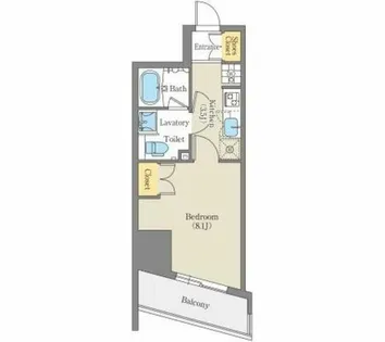 CORNES HOUSE NAGOYA【9階】の間取り