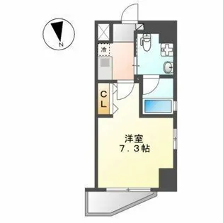 カレント今池【9階】の間取り