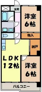 OSプリンスハイツ白壁北【1階】の間取り