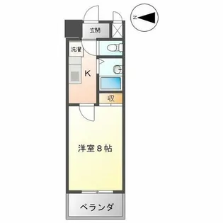 浅井ビル【3階】の間取り