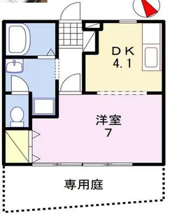 ベガ山崎【1階】の間取り