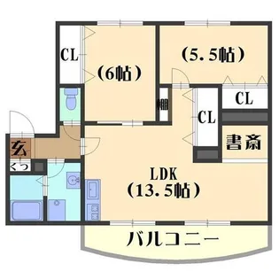 辻マンション【3F号室】の間取り
