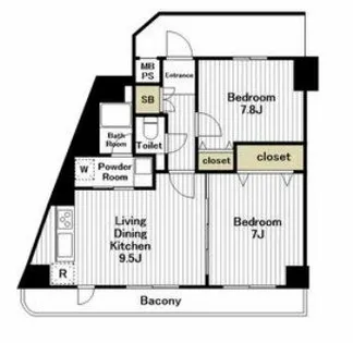 インプルーブ天六【10階】の間取り