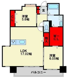 LEGEND111【3階】の間取り