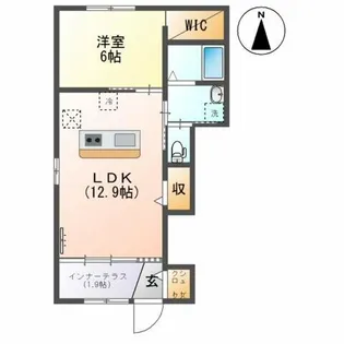 リブリス【1階】の間取り