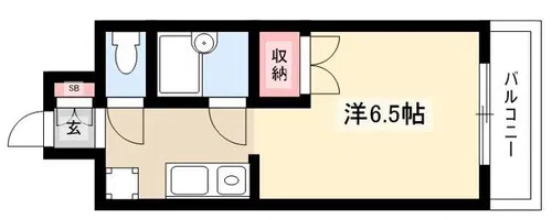 東山ビレッジ【6階】の間取り