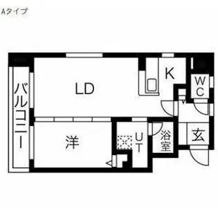 ドエル宮の沢【7階】の間取り
