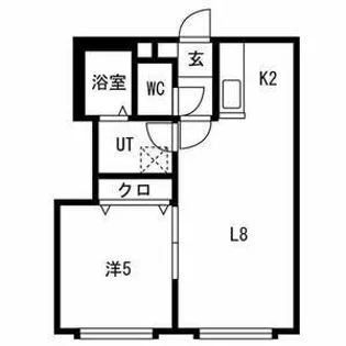 アウルの杜宮の沢【2階】の間取り