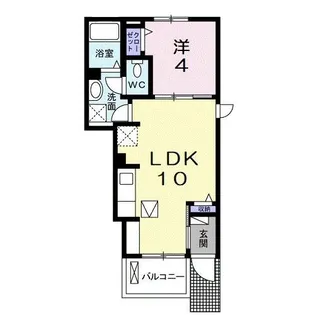 CREVIA【1階】の間取り