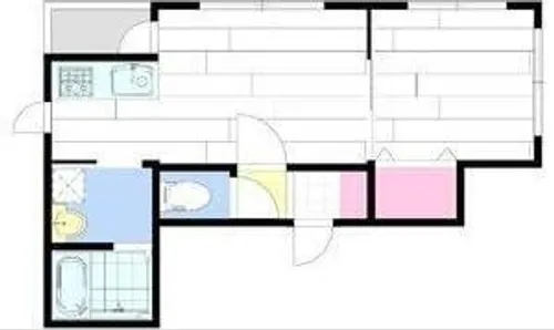 リデーレ中島公園【3階】の間取り