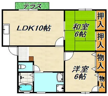 コニー行幸【1階】の間取り