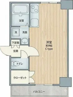 フラシア浅間町【5階】の間取り