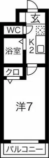 プラスパ―森末【3階】の間取り