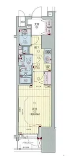 プレサンス北浜レガーロ【13階】の間取り