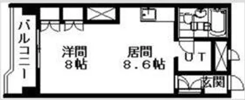アートサイドテラス【2階】の間取り