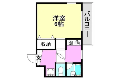 カントリー青葉ハイツ【3階】の間取り