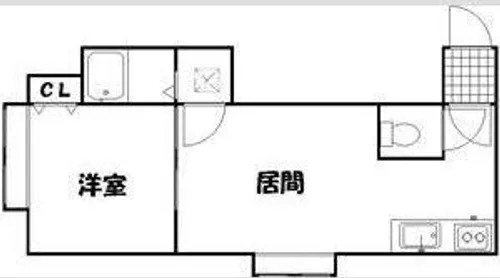 le ciel医大南【3階】の間取り