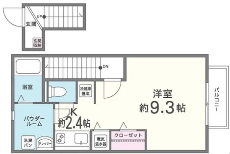 大阪府大阪市淀川区三津屋南2丁目【アパート】の間取り