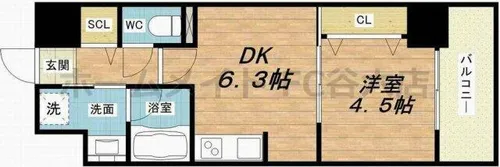 ma minette【8階】の間取り