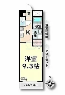 愛知県名古屋市瑞穂区豊岡通3丁目【マンション】の間取り