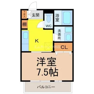 グランツ【1階】の間取り