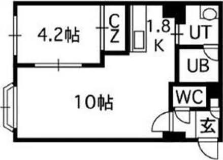 フィオーレ参番館【1階】の間取り