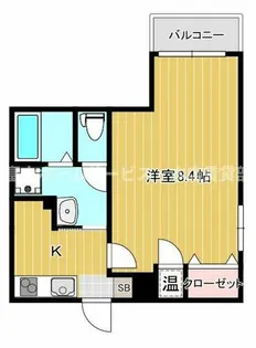 大阪府大阪市住吉区我孫子3丁目【アパート】の間取り