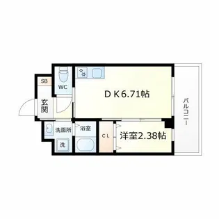 テラ我孫子町【2階】の間取り