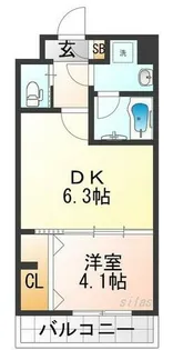 大阪府豊中市日出町2丁目【アパート】の間取り