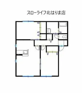 サンビレッジ瑞景【D201号室】の間取り