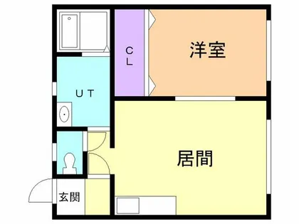 ハイツビバリー【2階】の間取り