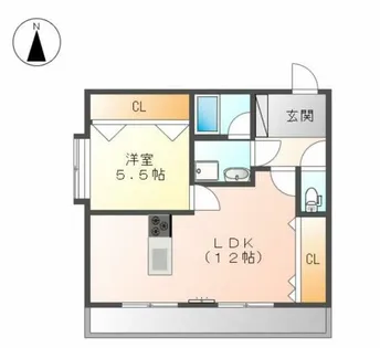 水切浅田ビル【201号室】の間取り