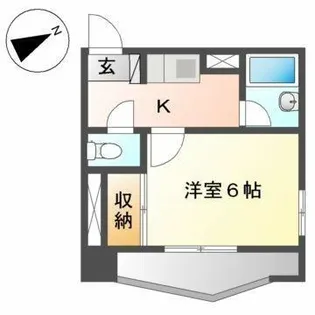 愛知県名古屋市東区泉1丁目【マンション】の間取り