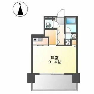 CASTELLO ASSO【4階】の間取り