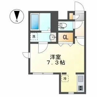 Branche車道(ブランシェクルマミチ)【3階】の間取り