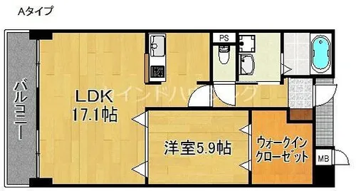 セントレジデンス【2階】の間取り