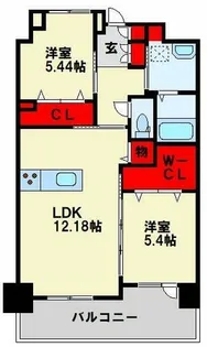 LEGEND157【7階】の間取り