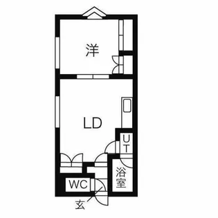 オルセーN19【3階】の間取り