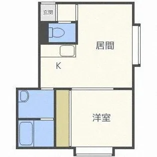 ラ・ジュネス【3階】の間取り