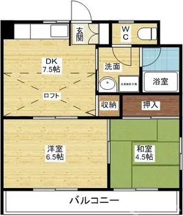グレイス21【4階】の間取り