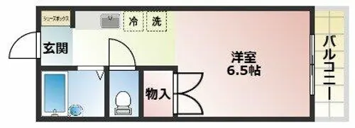 ハイツエクシードⅡ【1階】の間取り