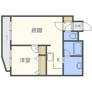 ドゥルセ・オガール【2階】の間取り
