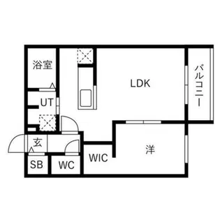 マレッセエクラ桑園【3階】の間取り