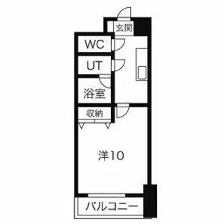 愛知県名古屋市瑞穂区堀田通9丁目【マンション】の間取り